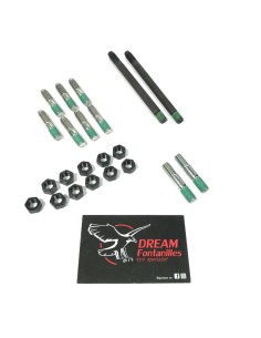 KIT TORNILLERIA DIFERENCIAL DELANTERO CON BLOQUEO  J8 ORIGINAL TOYOTA LAND CRUISER