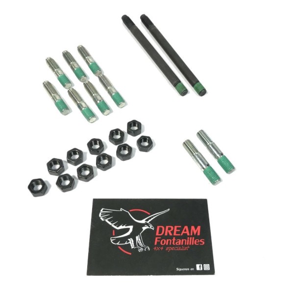 KIT TORNILLERIA DIFERENCIAL DELANTERO CON BLOQUEO  J8 ORIGINAL TOYOTA LAND CRUISER