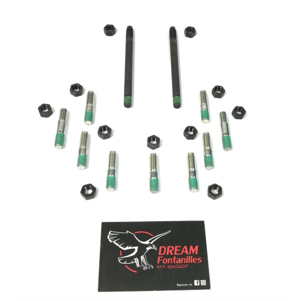 KIT TORNILLERIA DIFERENCIAL DELANTERO CON BLOQUEO  J8 ORIGINAL TOYOTA LAND CRUISER