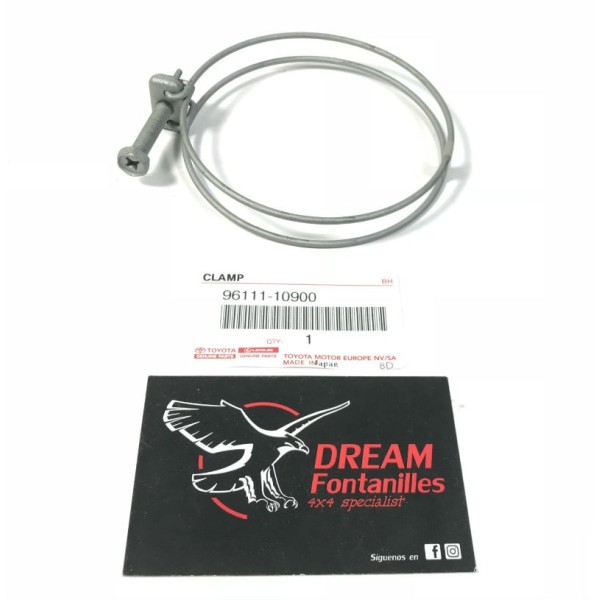 ABRAZADERA MANGUITO FILTRO AIRE TURBO Nº2  J8  (91MM) ORIGINAL TOYOTA LAND CRUISER