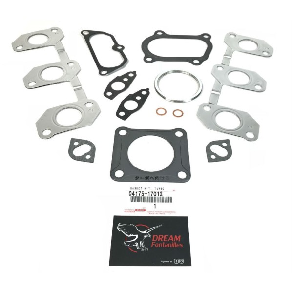 TURBO KIT DE JUNTAS HDJ-80 12V.