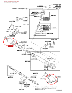 FUELLE GUARDAPOLVO CREMALLERA J9 ORIGINAL TOYOTA LAND CRUISER 2