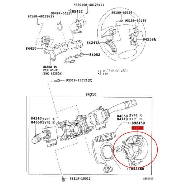 SERPENTIN AIRBAG VOLANTE J10/J12 2 HILOS