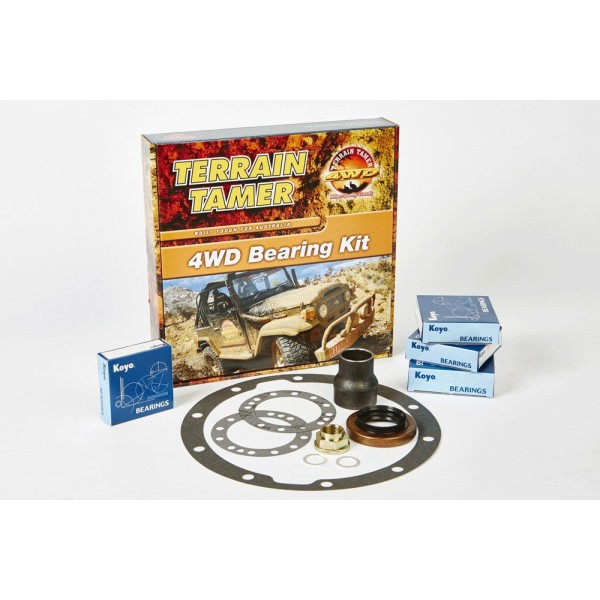 KIT RODAMIENTOS DIFERENCIAL TRASERO (SIN BLOQUEO) NISSAN PATROL Y60 / Y61 TERRAIN TAMER