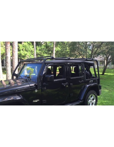 BARRAS PORTAEQUIPAJES PARA JEEP WRANGLER JK 4P SMITTYBILT SRC