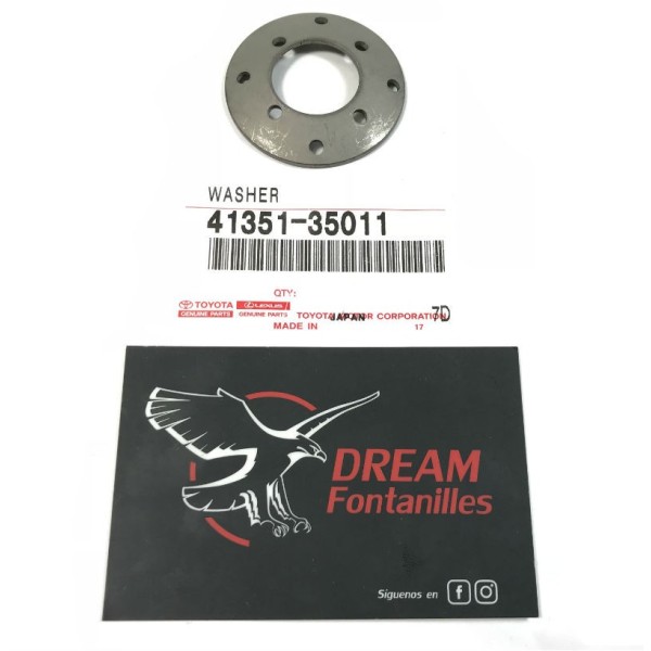 ARANDELA AJUSTE PLANETARIO DIFERENCIAL TRASERO J8 CON BLOQUEO ORIGINAL TOYOTA LAND CRUISER