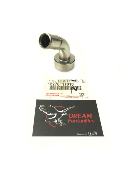 TUBO SALIDA AGUA BLOQUE MOTOR J8/10 TOYOTA LAND CRUISER