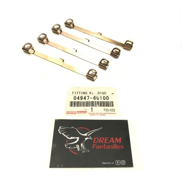 GUIA PASTILLAS DELANTERAS J10