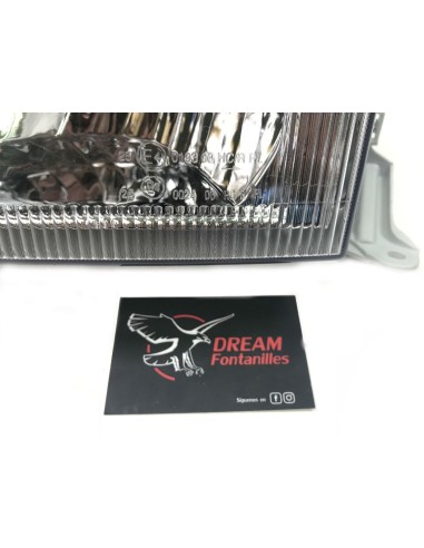 FARO DELANTERO IZQUIERDO J9 (HOMOLOGADO) CRISTAL LISO