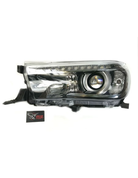FARO DELANTERO IZQUIERDO  HILUX REVO CON LED (2016) HOMOLOGADO