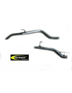 TUBO ESCAPE TECINOX NISSAN NAVARA D40 (TRAMO INTERMEDIO + TRAMO FINAL DESPUÉS DEL FAP)