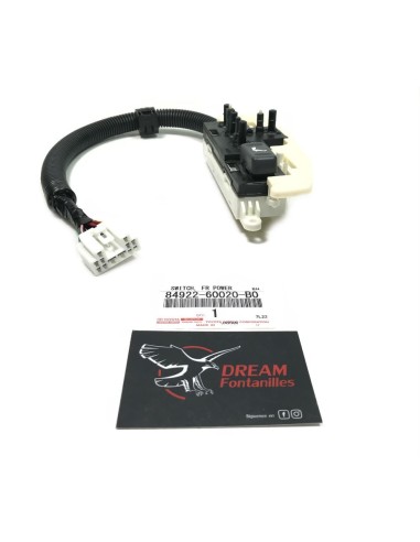 BOTONERA ASIENTO ELECTRICO IZQUIERDO J20 ORIGINAL TOYOTA LAND CRUISER