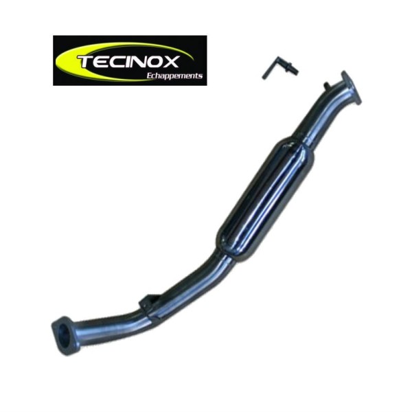 TUBO ESCAPE TECINOX NISSAN PATROL Y60 3 PUERTAS (TRAMO INTERMEDIO CON SILENCIADOR)