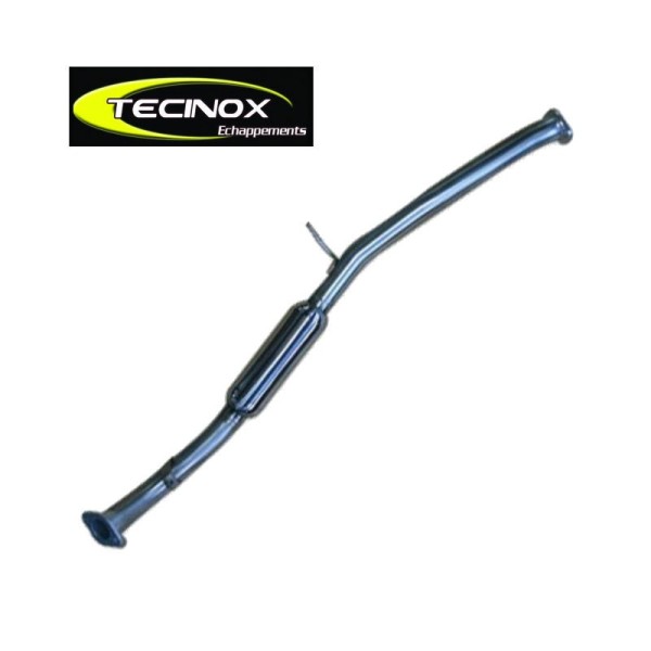 TUBO ESCAPE TECINOX NISSAN PATROL Y60 5 PUERTAS (TRAMO INTERMEDIO CON SILENCIADOR)
