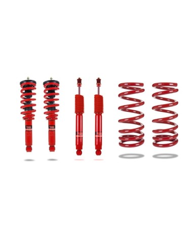 KIT SUSPENSIÓN COMPLETA EZFIT MITSUBISHI MONTERO V60/V80 LARGO (std) PEDDERS