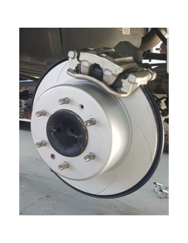 KIT DE CONVERSIÓN FRENO TAMBOR A DISCO TRASERO PARA ISUZU DMAX - PEDDERS