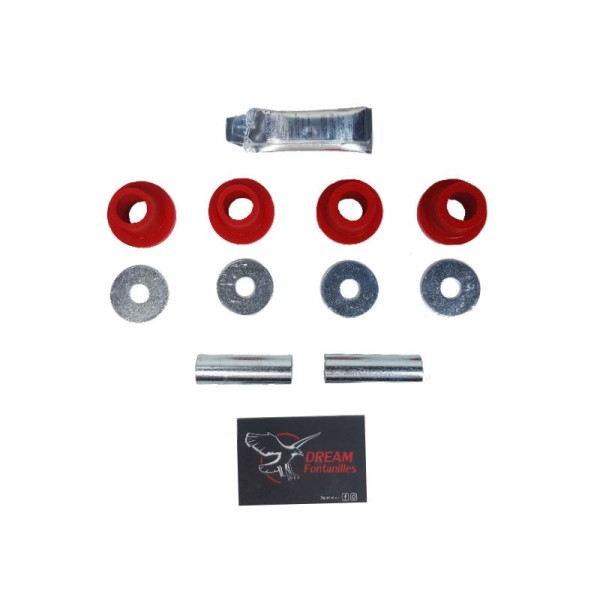KIT SILENTBLOCKS SOPORTE CREMALLERA DIRECCION  J12/HILUX  PEDDERS