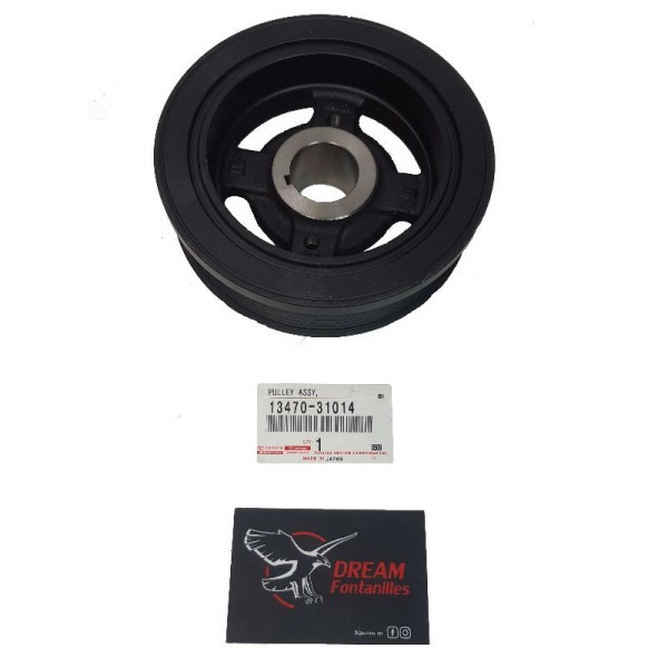 POLEA CIGUEÑAL J15 (1GRFE) ORIGINAL TOYOTA LAND CRUISER
