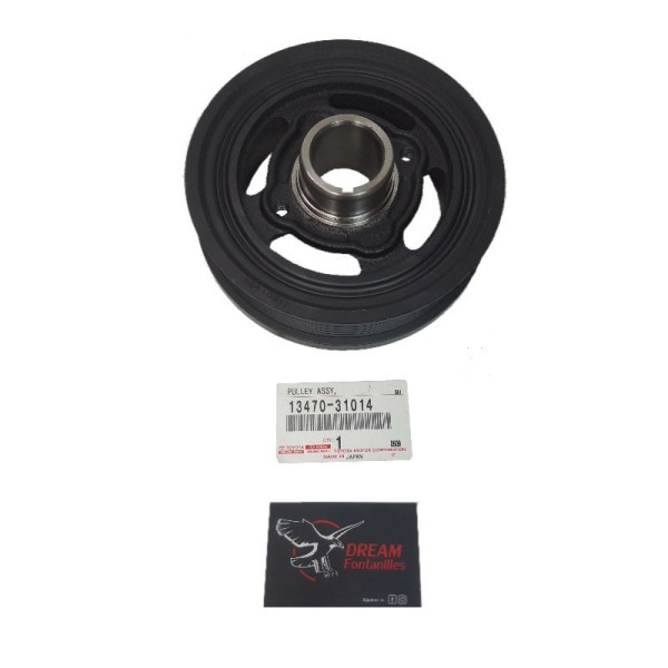 POLEA CIGUEÑAL J15 (1GRFE) ORIGINAL TOYOTA LAND CRUISER