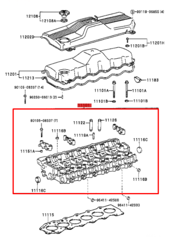 CULATA  J10 (MOTOR 1HDFTE) ORIGINAL TOYOTA LAND CRUISER