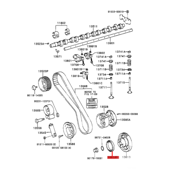 RODAMIENTO BOMBA INYECCION J10 ORIGINAL TOYOTA LAND CRUISER