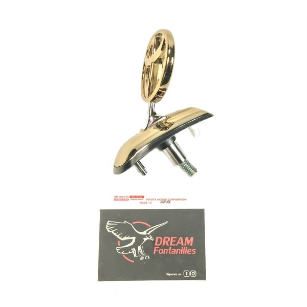 EMBLEMA TOYOTA HDJ-100 DORADO