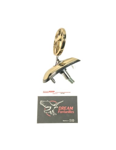 EMBLEMA TOYOTA HDJ-100 DORADO