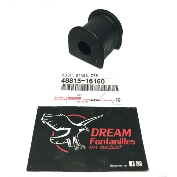 SILENTBLOCK  BARRA ESTABILIZADORA TRASERA FJ CRUISER ORIGINAL TOYOTA LAND CRUISER