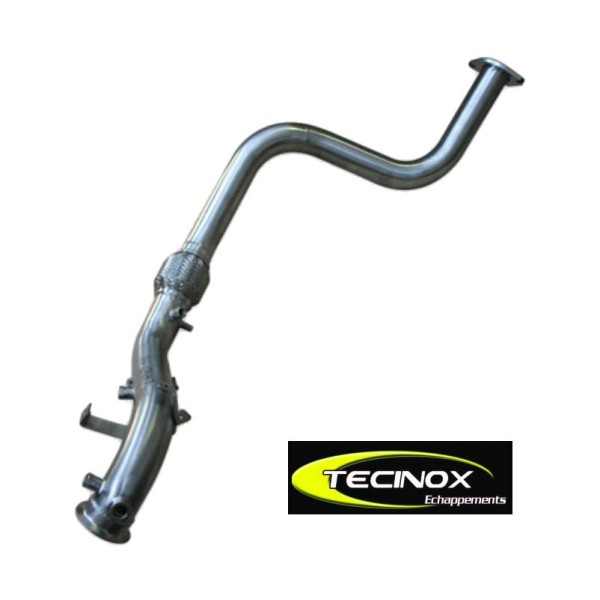 TUBO ESCAPE TECINOX LAND ROVER DEFENDER TD4  90/110/130 (SUPRESOR FAP)