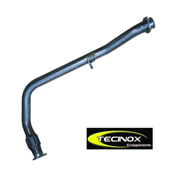TUBO ESCAPE TECINOX LAND ROVER DEFENDER TD5  90/110/130 (SUPRESOR CATALIZADOR)