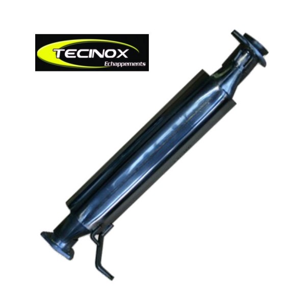 TUBO ESCAPE TECINOX LAND ROVER DEFENDER TD4 & TD5  90 (TRAMO INTERMEDIO CON SILENCIADOR)