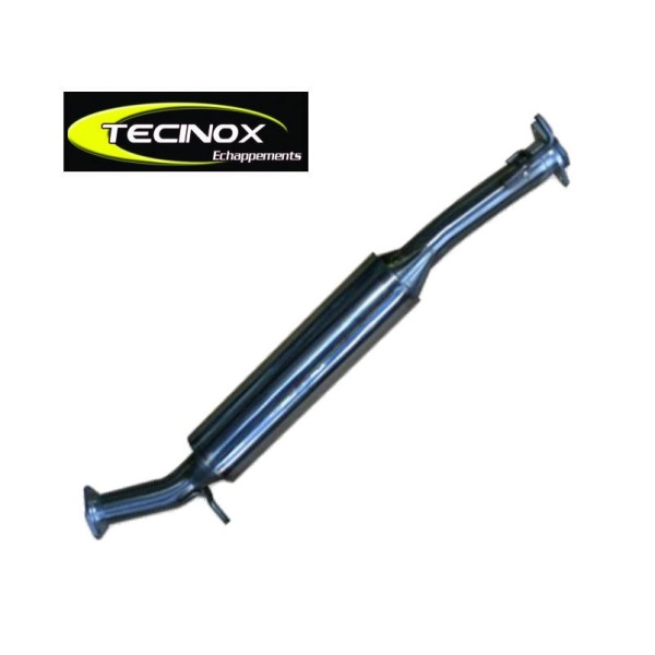 TUBO ESCAPE TECINOX LAND ROVER DEFENDER TD4 & TD5  110 (TRAMO INTERMEDIO CON SILENCIADOR)