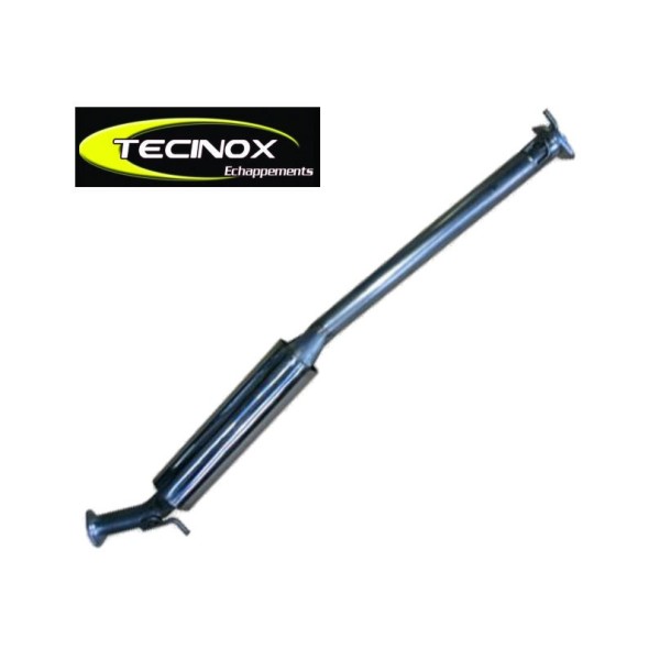 TUBO ESCAPE TECINOX LAND ROVER DEFENDER TD4 & TD5  130 (TRAMO INTERMEDIO CON SILENCIADOR)