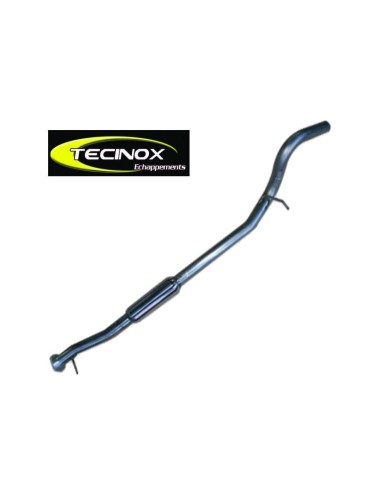 TUBO ESCAPE TECINOX JEEP WRANGLER JK TD 2007 - 2012  MODELO 5 PUERTAS (TRAMO INTERMEDIO CON SILENCIADOR)