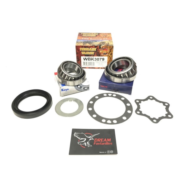 KIT RODAMIENTOS BUJE DELANTERO NISSAN PATROL MQ/MK TERRAIN-TAMER