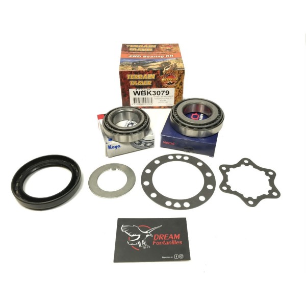KIT RODAMIENTOS BUJE DELANTERO NISSAN PATROL MQ/MK TERRAIN-TAMER