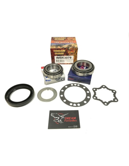 KIT RODAMIENTOS BUJE DELANTERO NISSAN PATROL MQ/MK TERRAIN-TAMER