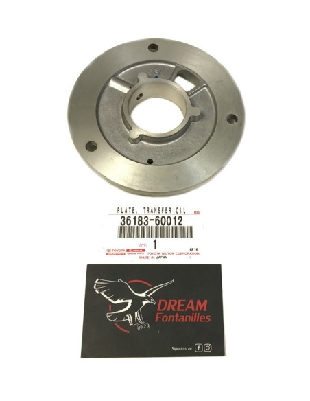 PLACA BOMBA ACEITE TRANSFER J8/10 ORIGINAL TOYOTA LAND CRUISER