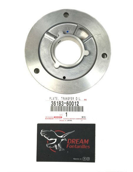 PLACA BOMBA ACEITE TRANSFER J8/10 ORIGINAL TOYOTA LAND CRUISER