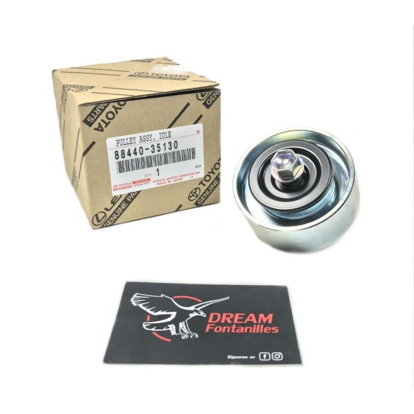 POLEA TENSOR CORREA DE SERVICIO J9/12/15 (Nº2) ORIGINAL  TOYOTA  LAND CRUISER