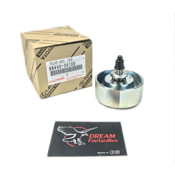 POLEA TENSOR CORREA DE SERVICIO J9/12/15 (Nº2) ORIGINAL  TOYOTA  LAND CRUISER