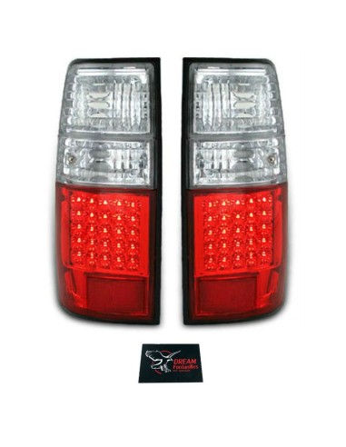 JUEGO DE PILOTOS TRASEROS LED J8 (PAR) CRISTAL