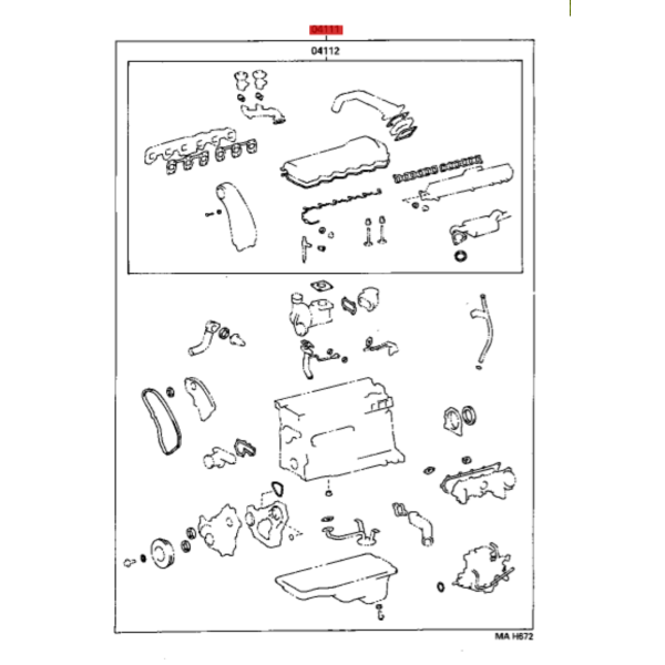 kit juntas motor completo