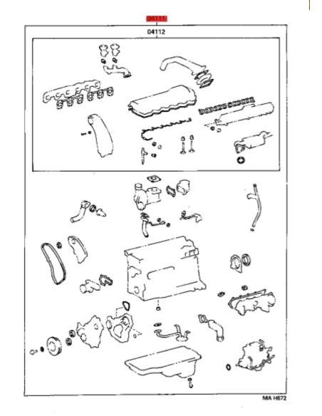 kit juntas motor completo