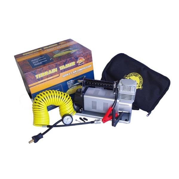 COMPRESOR DE AIRE 75L/MIN DOBLE PISTON TERRAIN TAMER