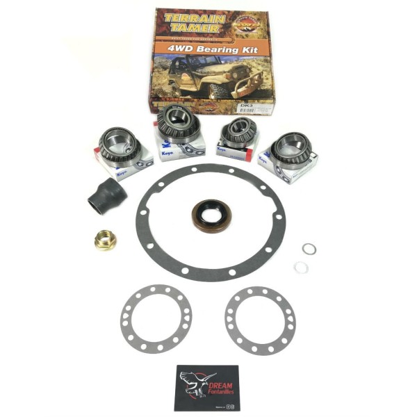 KIT RODAMIENTOS  DIFERENCIAL TRASERO J7/8 - SIN BLOQUEO - TERRAIN TAMER