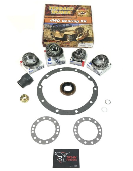 KIT RODAMIENTOS  DIFERENCIAL TRASERO J7/8 - SIN BLOQUEO - TERRAIN TAMER