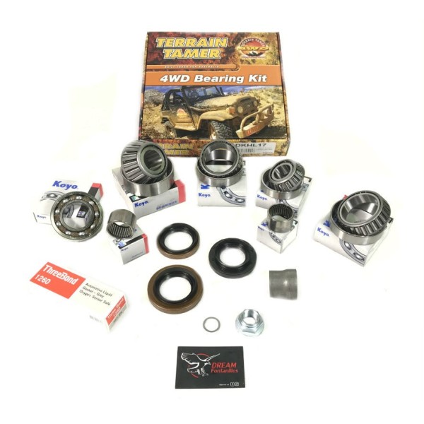 KIT RODAMIENTOS DIFERENCIAL DELANTERO FJ/HILUX VIGO (ANTERIOR 2009)  TERRAIN TAMER