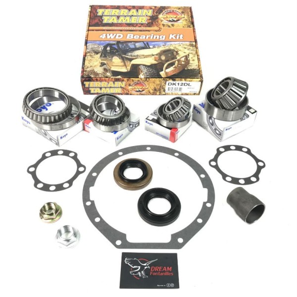 KIT RODAMIENTOS DIFERENCIAL TRASERO J12/FJ (ANTERIOR 2009) - CON BLOQUEO -   TERRAIN TAMER