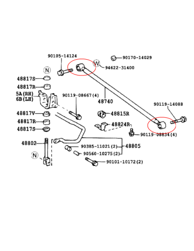 SILENTBLOCK BARRA PANHARD TRASERA J10 PEDDERS